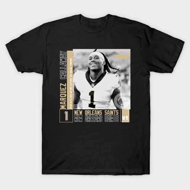 Marquez Callaway Paper Poster T-Shirt by art.Hamdan